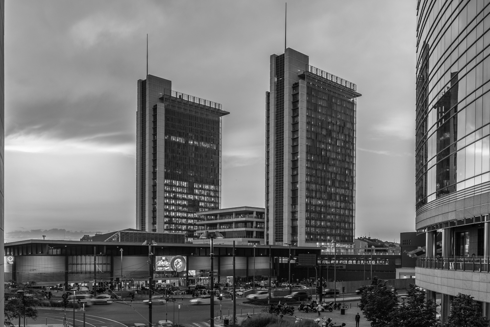 Nuova area Garibaldi, Milano, panorama