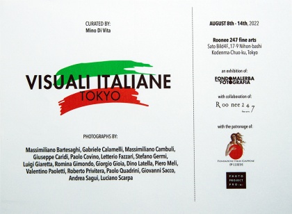 Visuali Italiane Tokyo 22 - Galleria Roonee 247 fine arts, Tokyo - 8-14 agosto 2022 